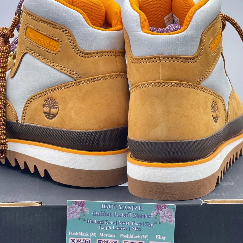 TIMBERLAND‎ C61 FULL GRAIN LEATHER VIBRAM HIKER CHUKKA BOOT